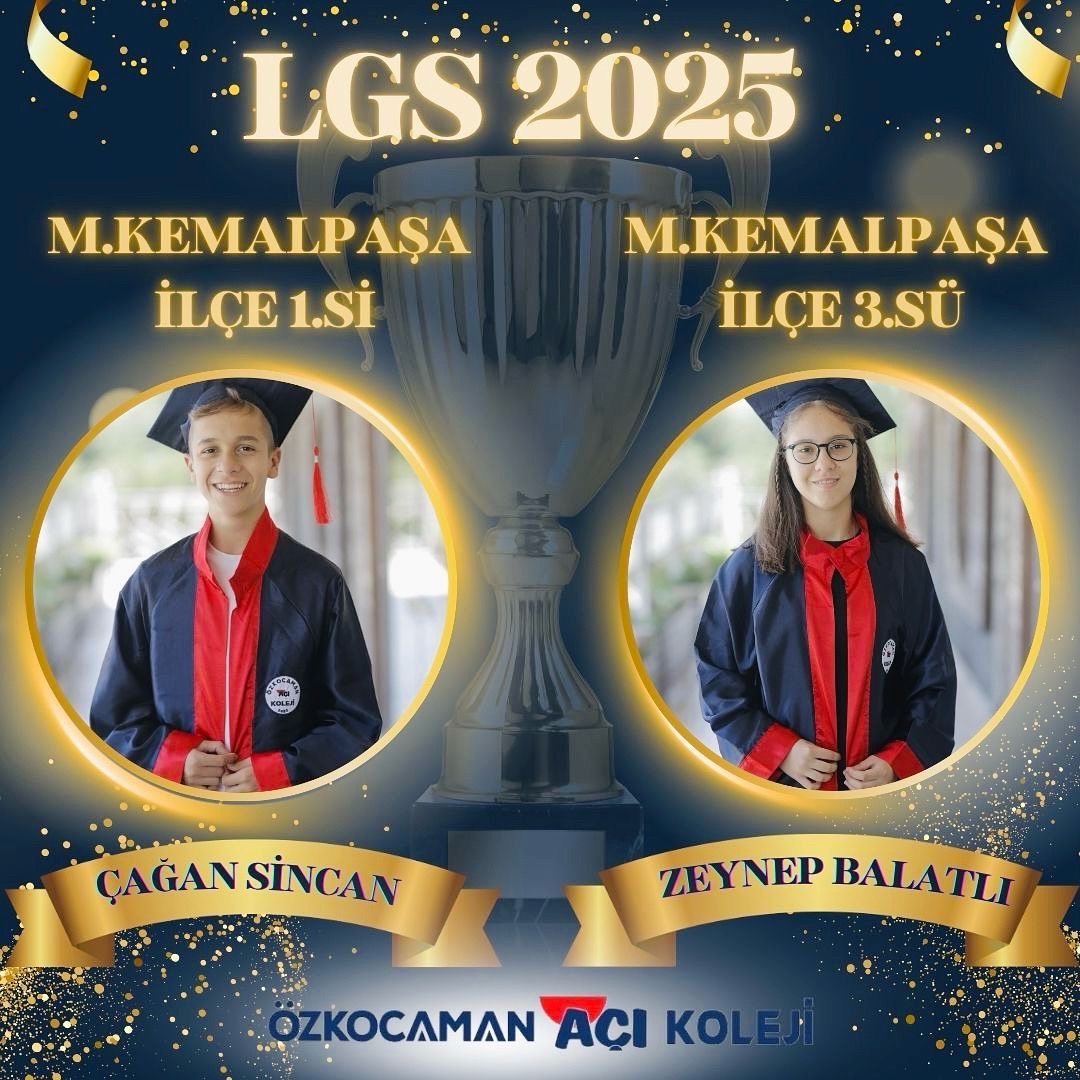 Başarıda İmza Özkocaman Açı Kolejinin!