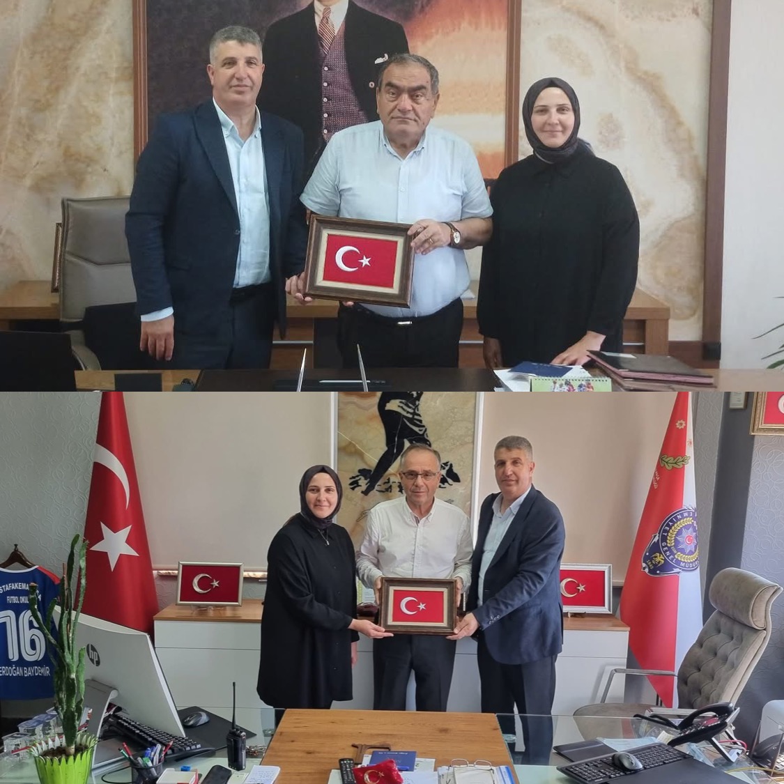 MHP İlçe Teşkilatından Protokol Ziyaretleri