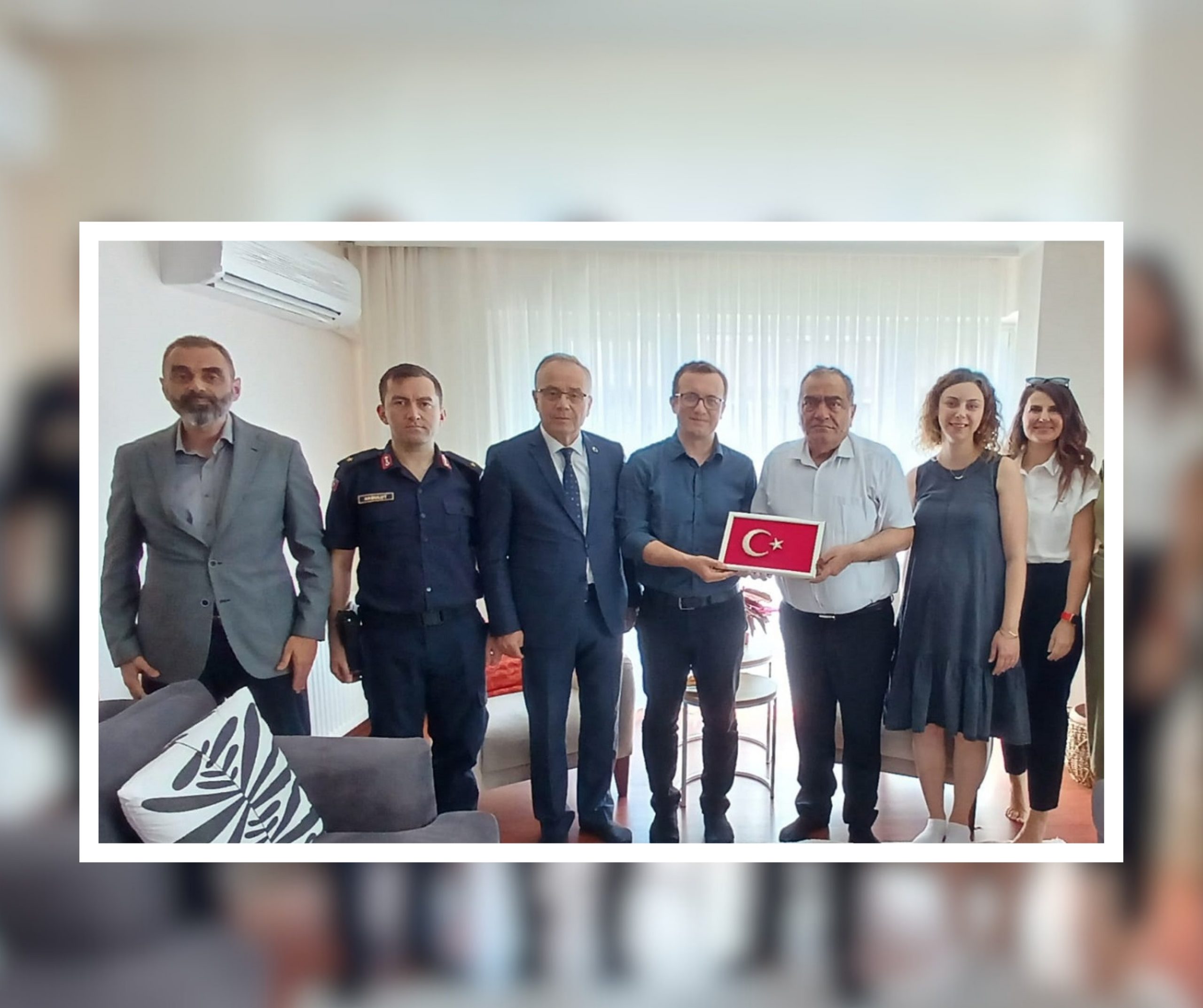 15 Temmuz Gazisine Anlamlı Ziyaret