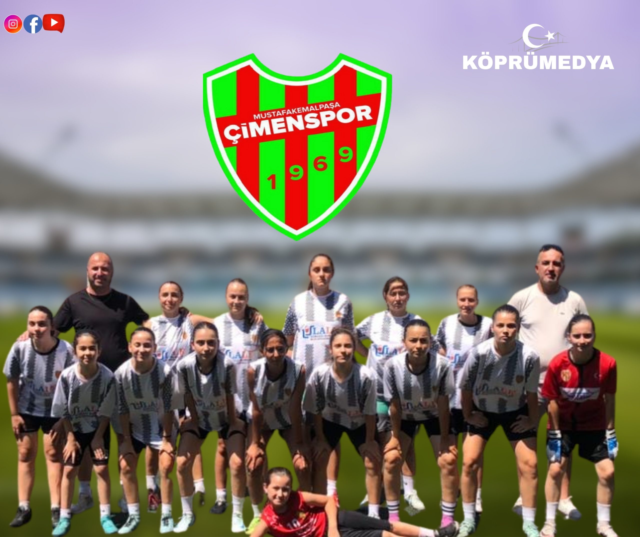 Çimenspor Kadın Futbol Takımı Galibiyete Doymuyor! 