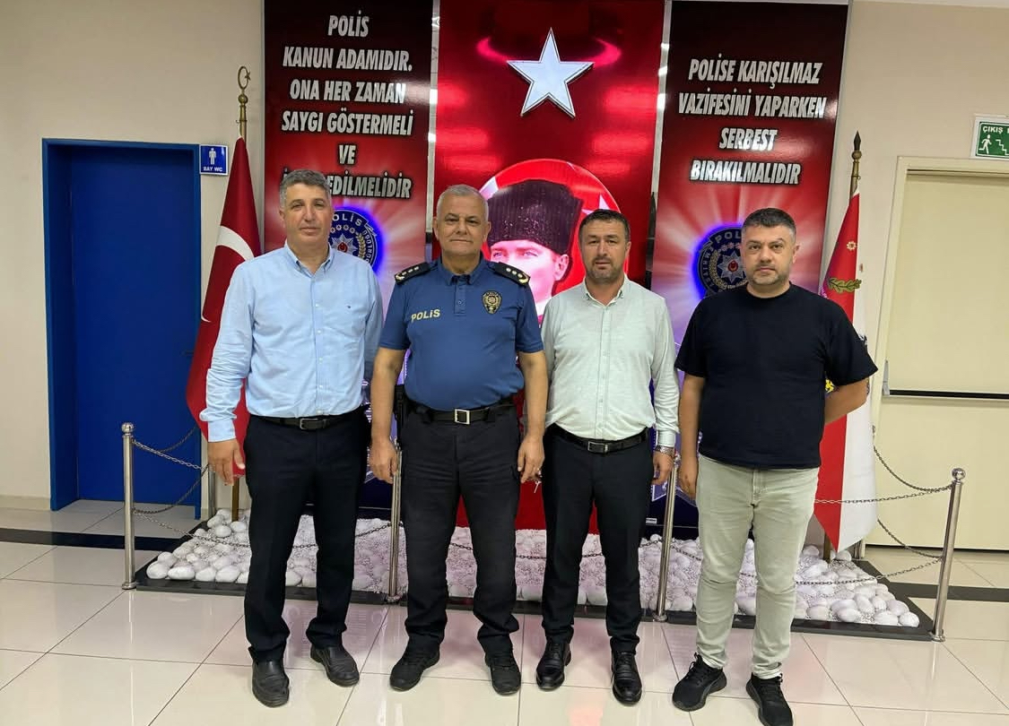 Cumhur İttifakı’ndan Emniyet Müdürü Pişik’e ‘Hayırlı Olsun’ Ziyareti