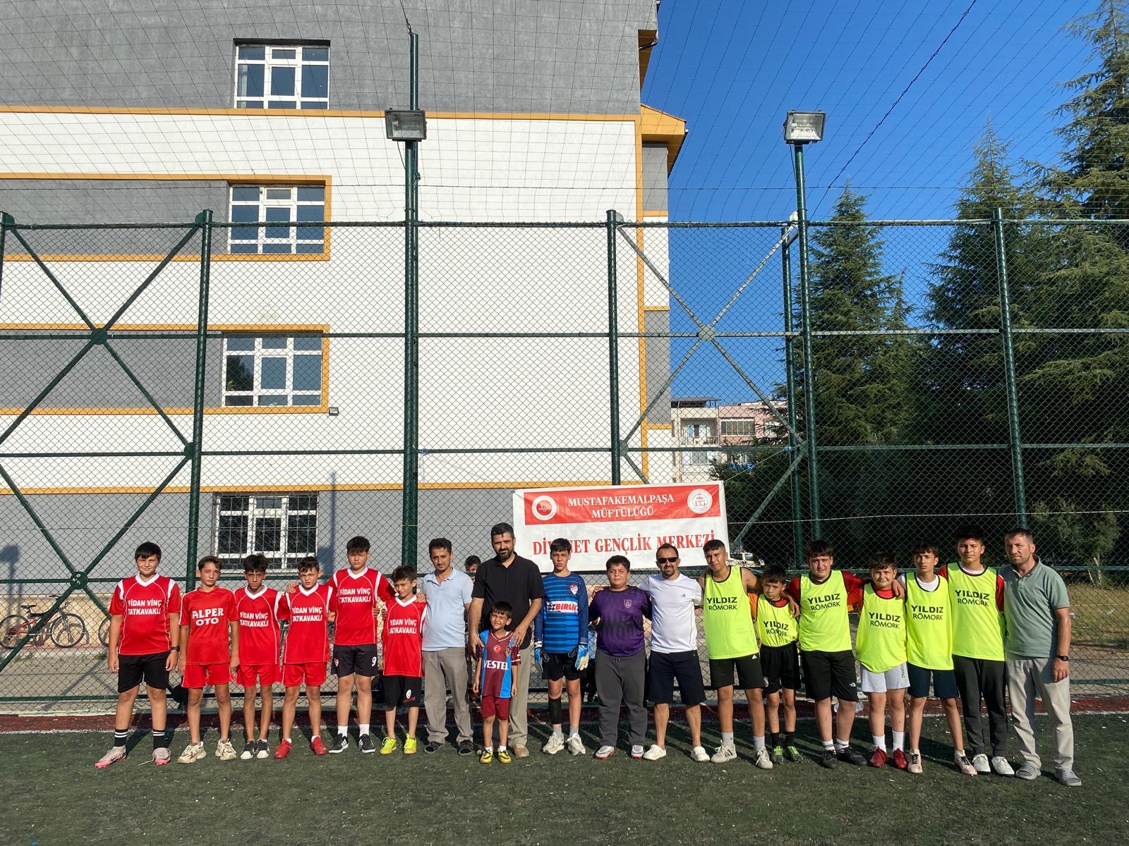 Yaz Kur’an Kursları Futbol Turnuvası ve Bisiklet Turu Coşkuyla Başladı