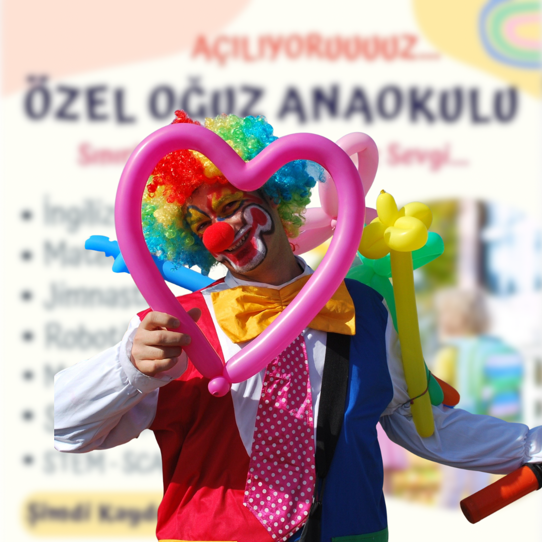 Özel Oğuz Anaokulu’ndan Lokma Hayrı ve Çocuklara Palyaço Eğlencesi