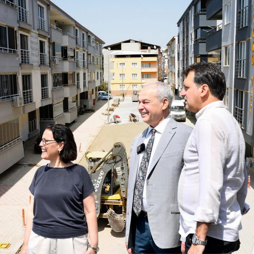 Hamidiye Mahallesi’nde parke taşı çalışması tamamlanıyor