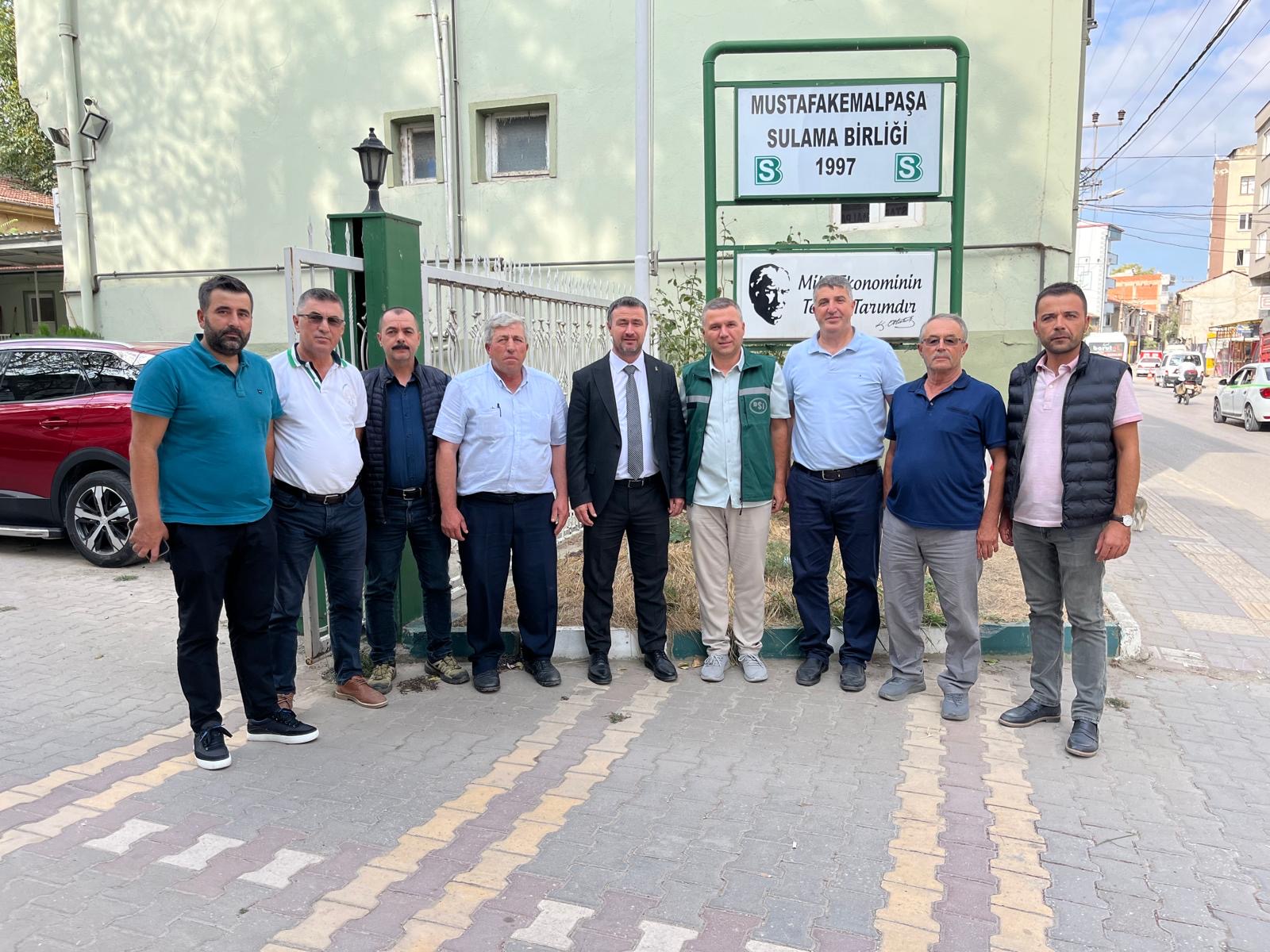 Taze Başkan Nayman’a İlk Ziyaret Cumhur İttifakı’ndan