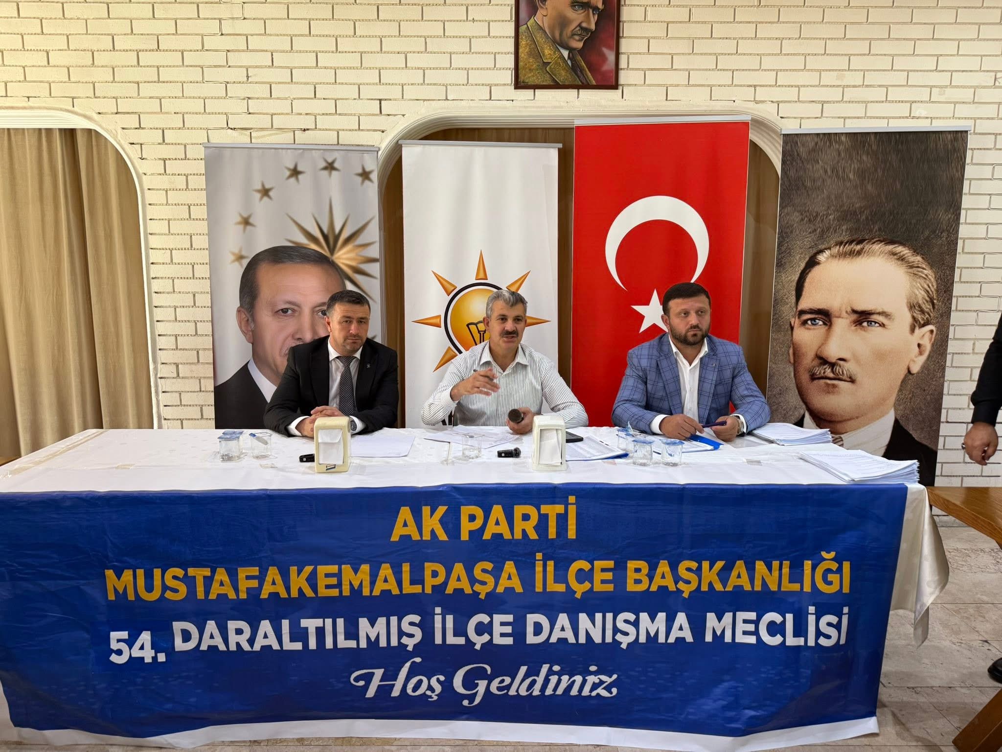 AK PARTİ’DE 54. DANIŞMA MECLİSİ COŞKUSU