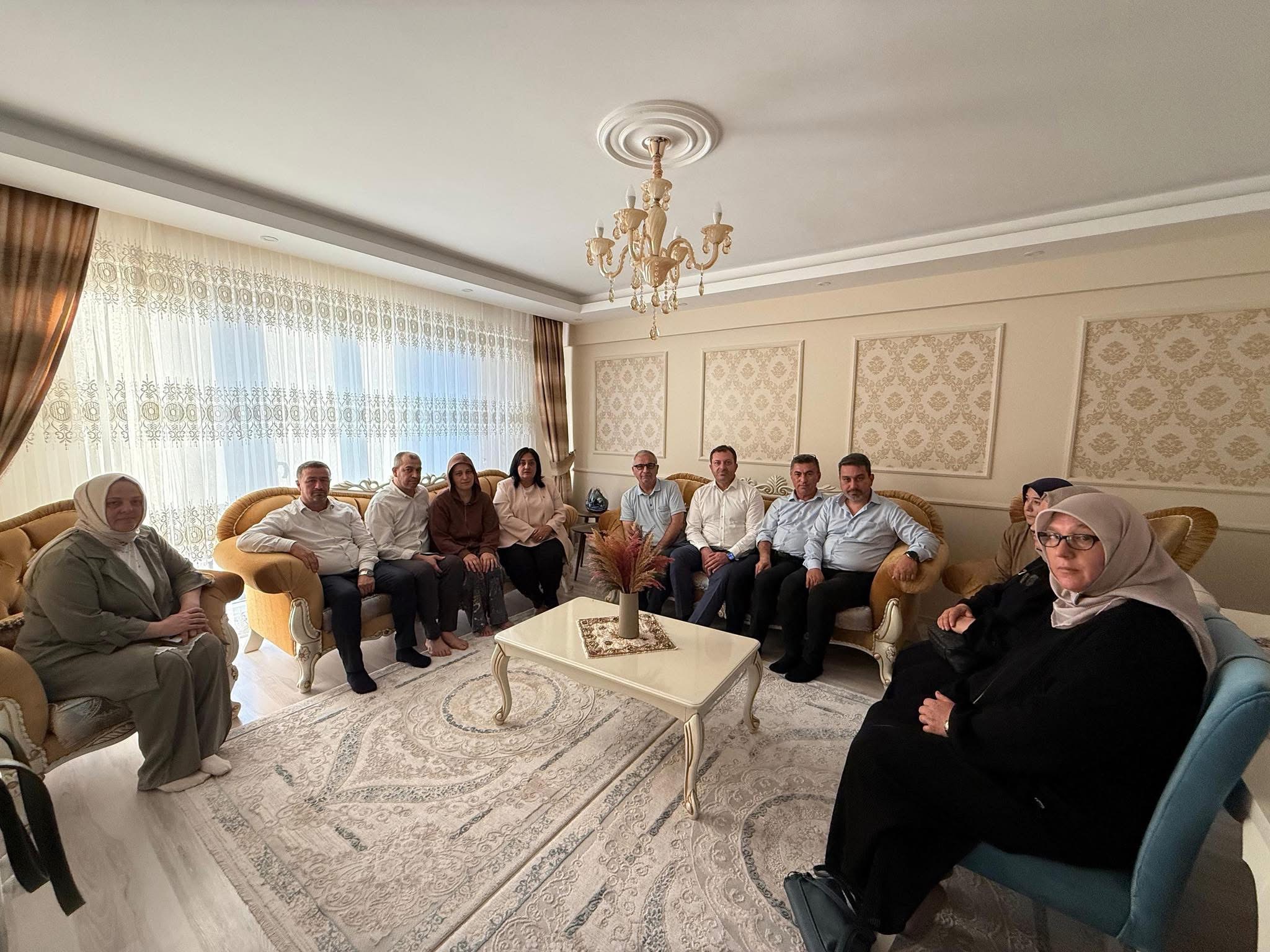 ŞABAN BAŞKAN’A VEFA ZİYARETİ