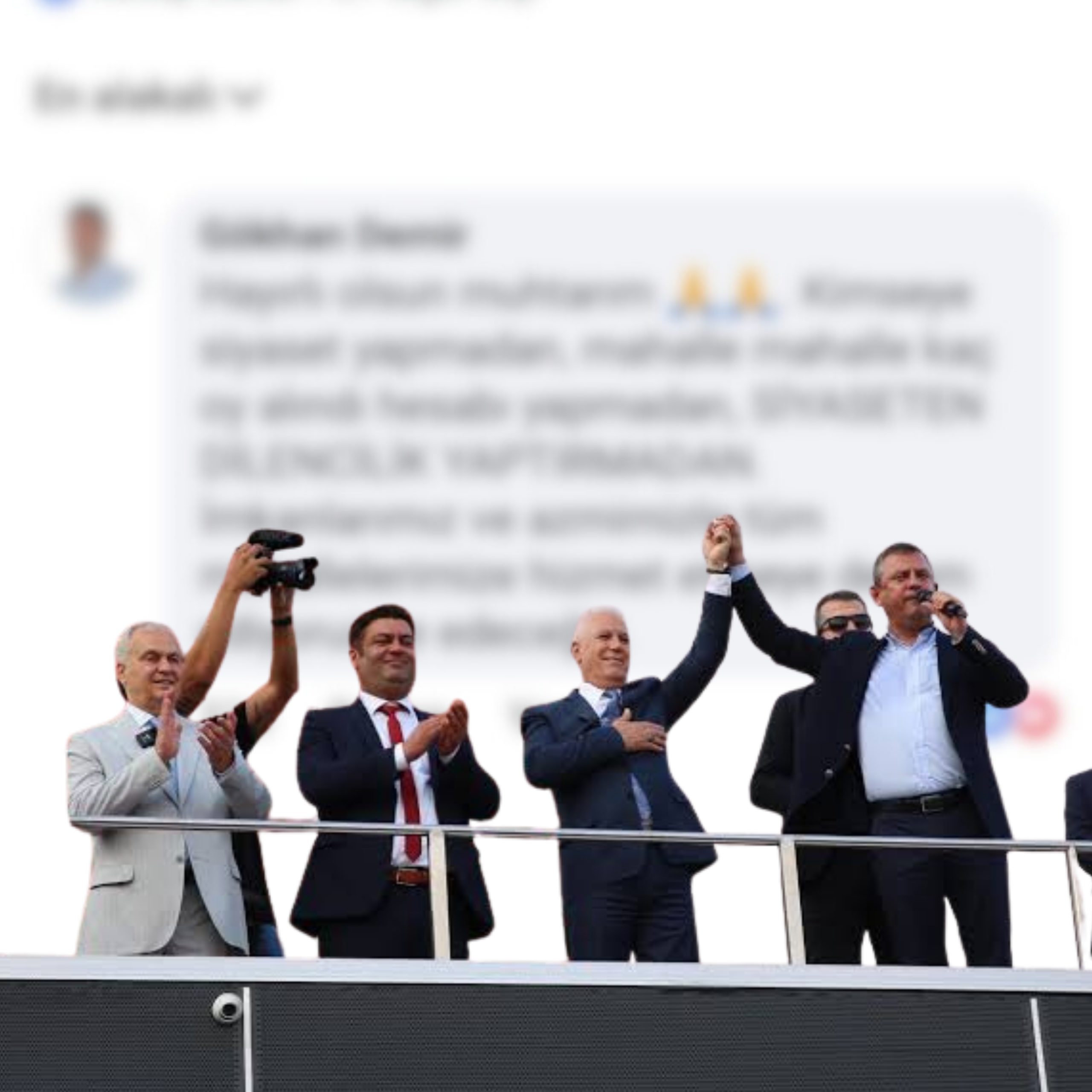 Yenice Mahallesi’nden Yerel Yönetime Hizmet Teşekkürü