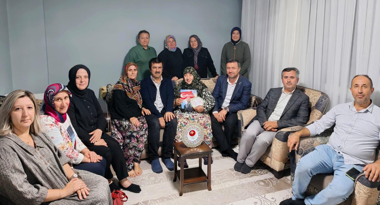 ŞEHİT AİLELERİNE ‘TERÖRSÜZ TÜRKİYE’ MEKTUBU ULAŞTIRILIYOR