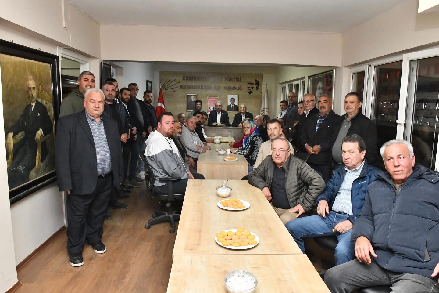 CHP İl Başkanı Yeşiltaş’tan Mustafakemalpaşa İlçe Başkanlığı’na Ziyaret