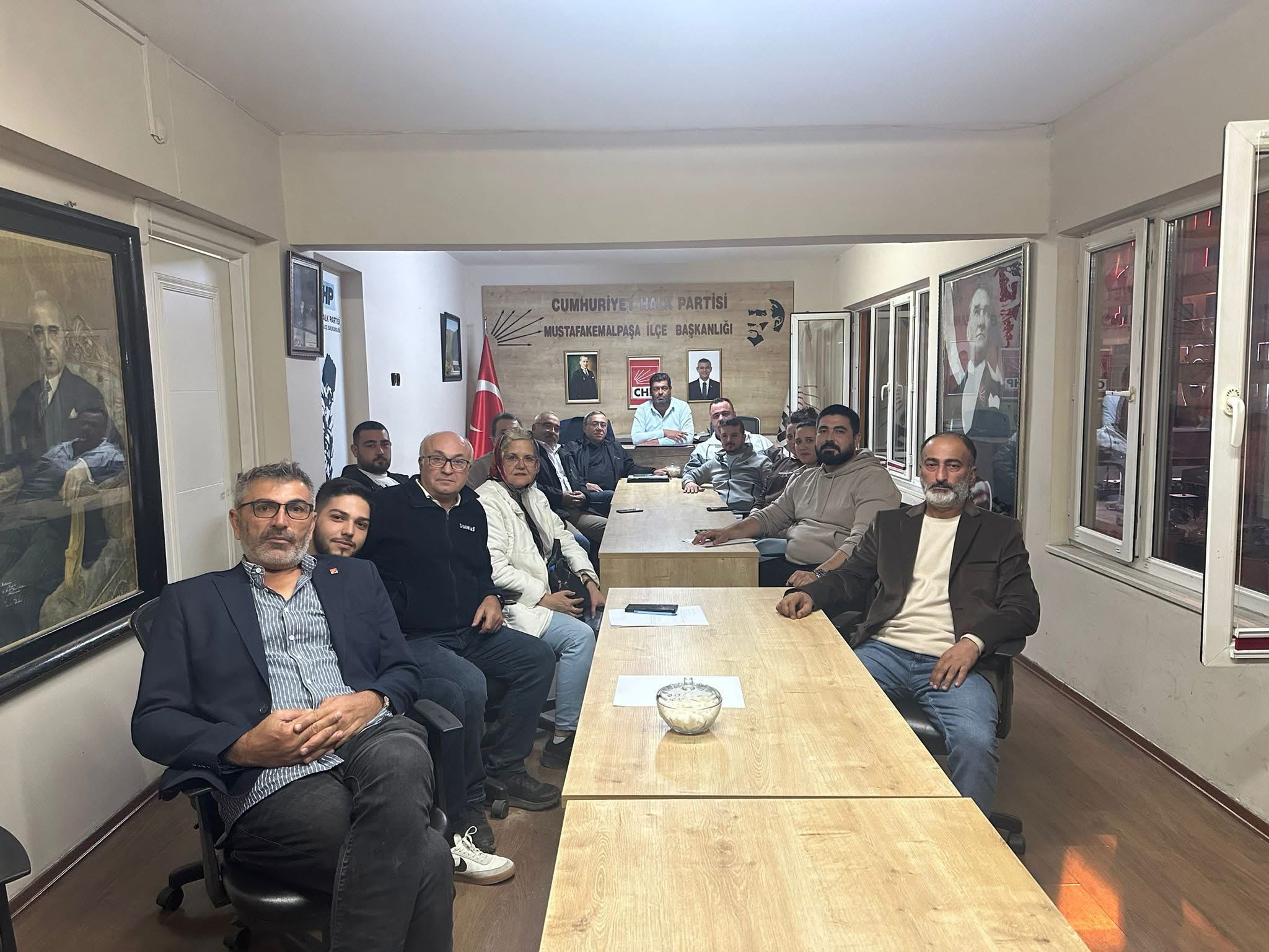 CHP Mustafakemalpaşa’da Yeni Yönetim Kadrosu Belirlendi