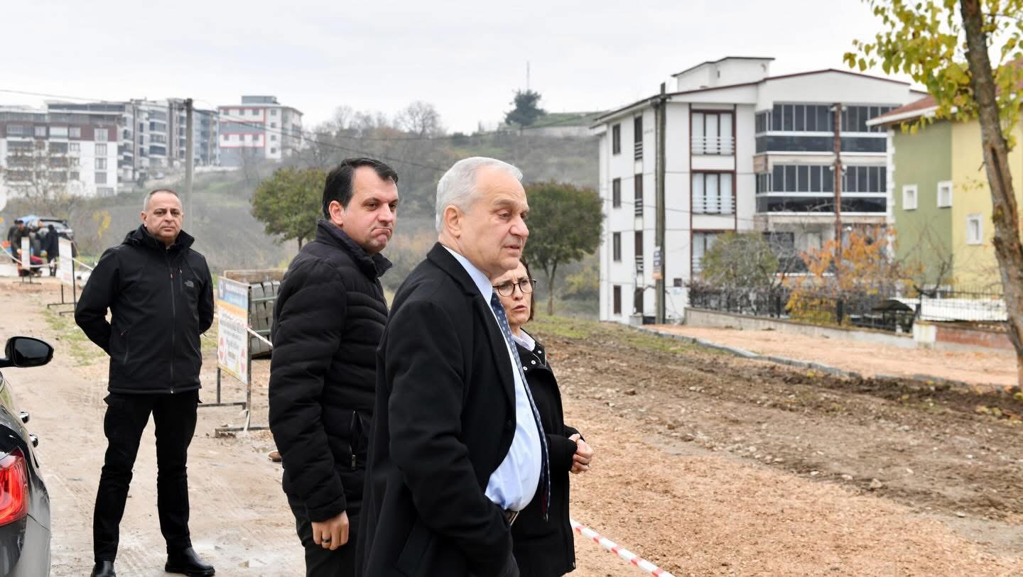 HURŞİD PEKER CADDESİ’NDE DÜZENLEME ÇALIŞMALARI BAŞLADI