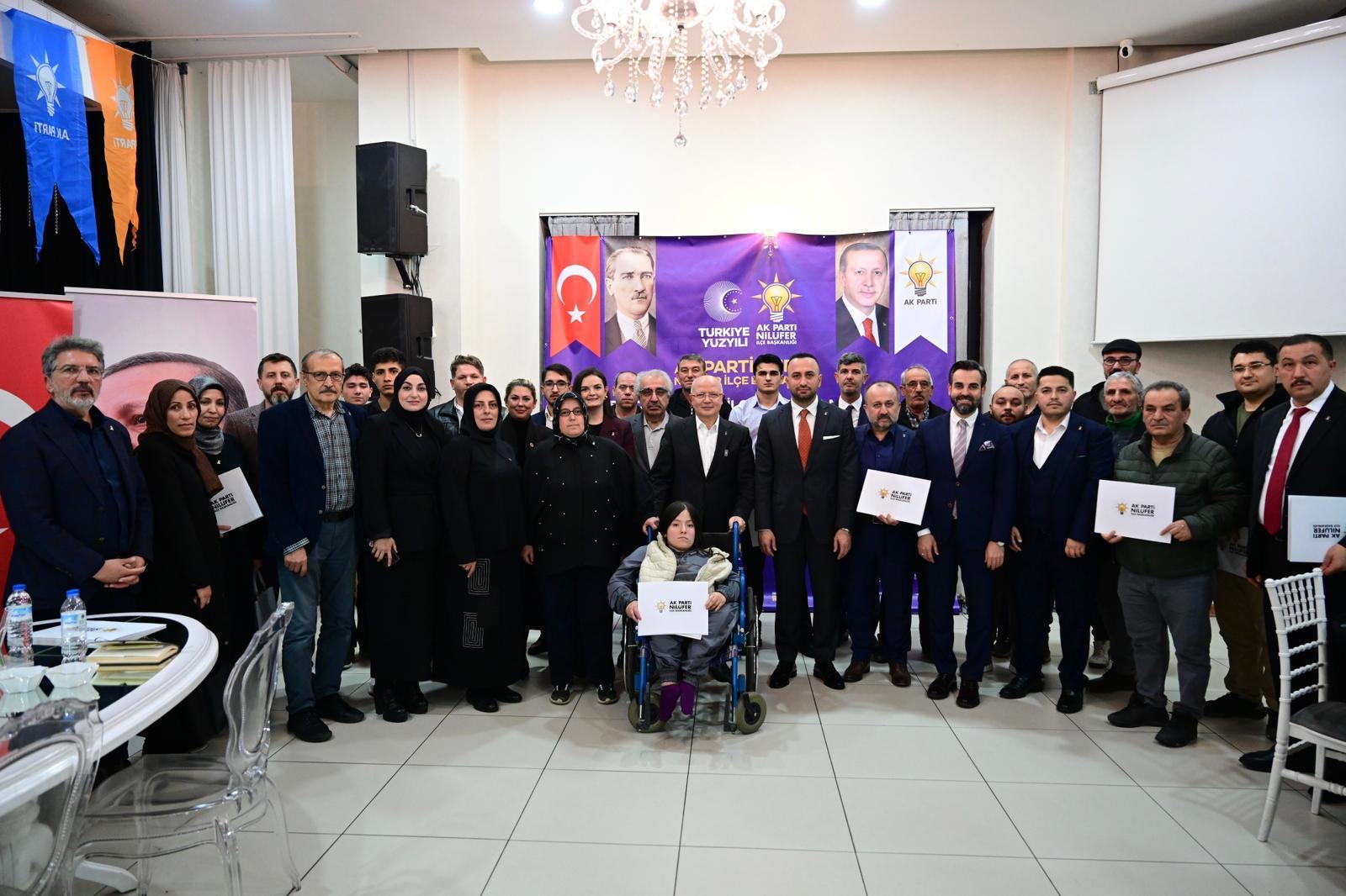 AK Parti Bursa Ailesi Büyümeye Devam Ediyor 
