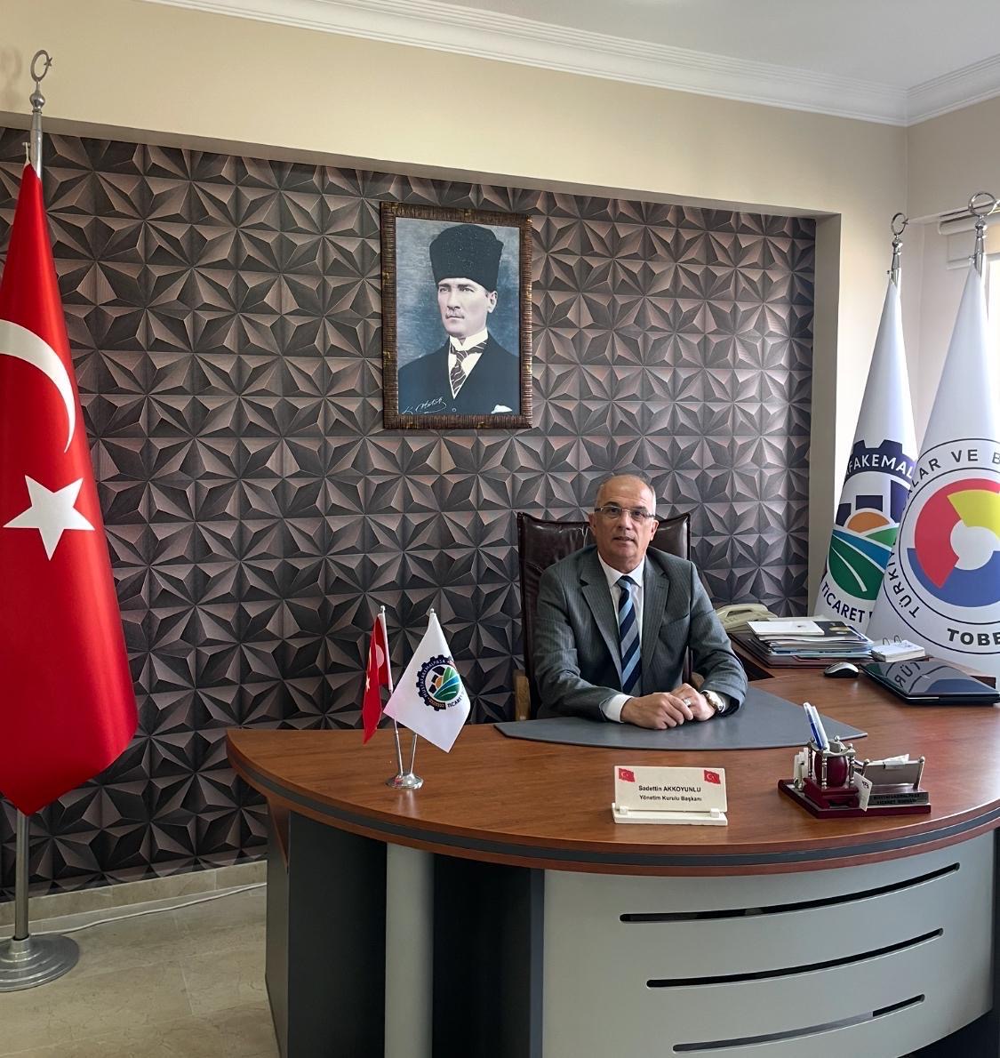AKKOYUNLU’DAN YENİ YIL MESAJI: “2026 ÜRETİMİN GÜÇLENDİĞİ BİR YIL OLSUN”