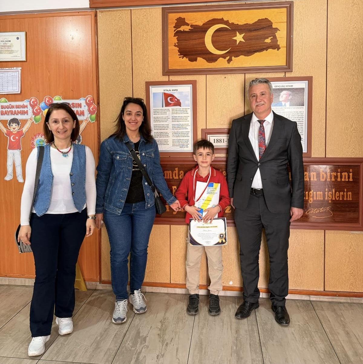 YUNUS EMRE İLKOKULU’NDAN ALTIN BAŞARI: BARLAS KARATAŞ TOKYO YOLCUSU