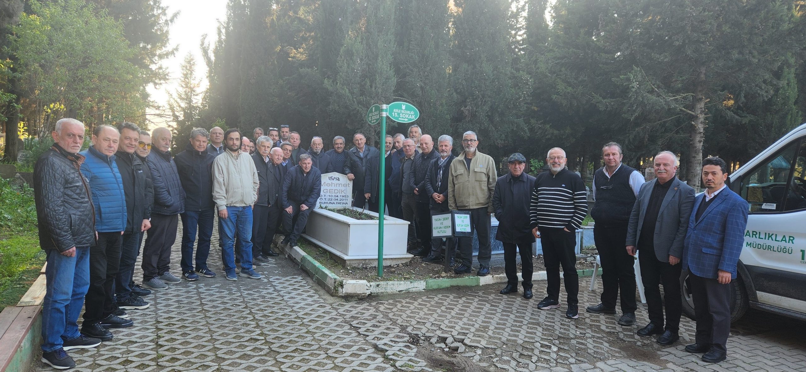 VEFA 15 YILDIR ESKİMEDİ: ANAP’LI DOSTLARI GEDİK’İ YİNE UNUTMADI